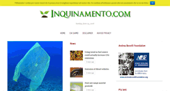 Desktop Screenshot of inquinamento.com